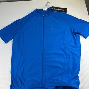 Garneau Vibrant Blue cycling jersey jacket full‎ zip brand new